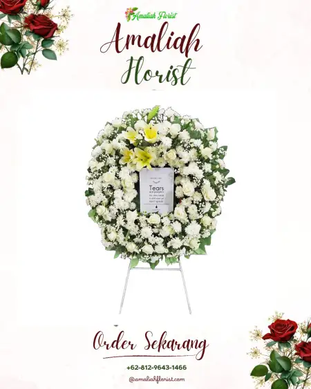 Krans Bunga Duka Kawasan Perkantoran Labuan Pandeglang